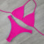 Illusions Aqua Fuchsia Scoop Bottoms