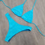 Blue on Blue Scoop Bottoms Sample