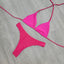 Pink on Pink Triangle Top Sample